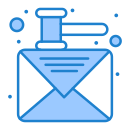 external email-auction-flatarticons-blue-flatarticons icon