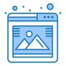external gallery-seo-flatarticons-blue-flatarticons icon