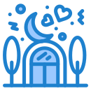 external home-valentines-day-flatarticons-blue-flatarticons icon