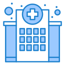 external hospital-coronavirus-flatarticons-blue-flatarticons icon