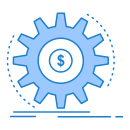 external income-banking-money-and-business-economics-flatarticons-blue-flatarticons icon