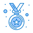 external medal-digital-marketing-flatarticons-blue-flatarticons icon