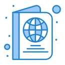 external passport-hotel-services-flatarticons-blue-flatarticons icon