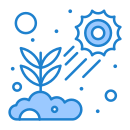 external plant-spring-flatarticons-blue-flatarticons icon