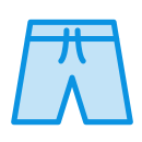 external shorts-beach-flatarticons-blue-flatarticons icon