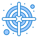 external target-ux-and-ui-flatarticons-blue-flatarticons icon