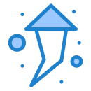 external up-arrow-arrows-flatarticons-blue-flatarticons icon