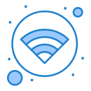 external wifi-hotel-services-flatarticons-blue-flatarticons icon