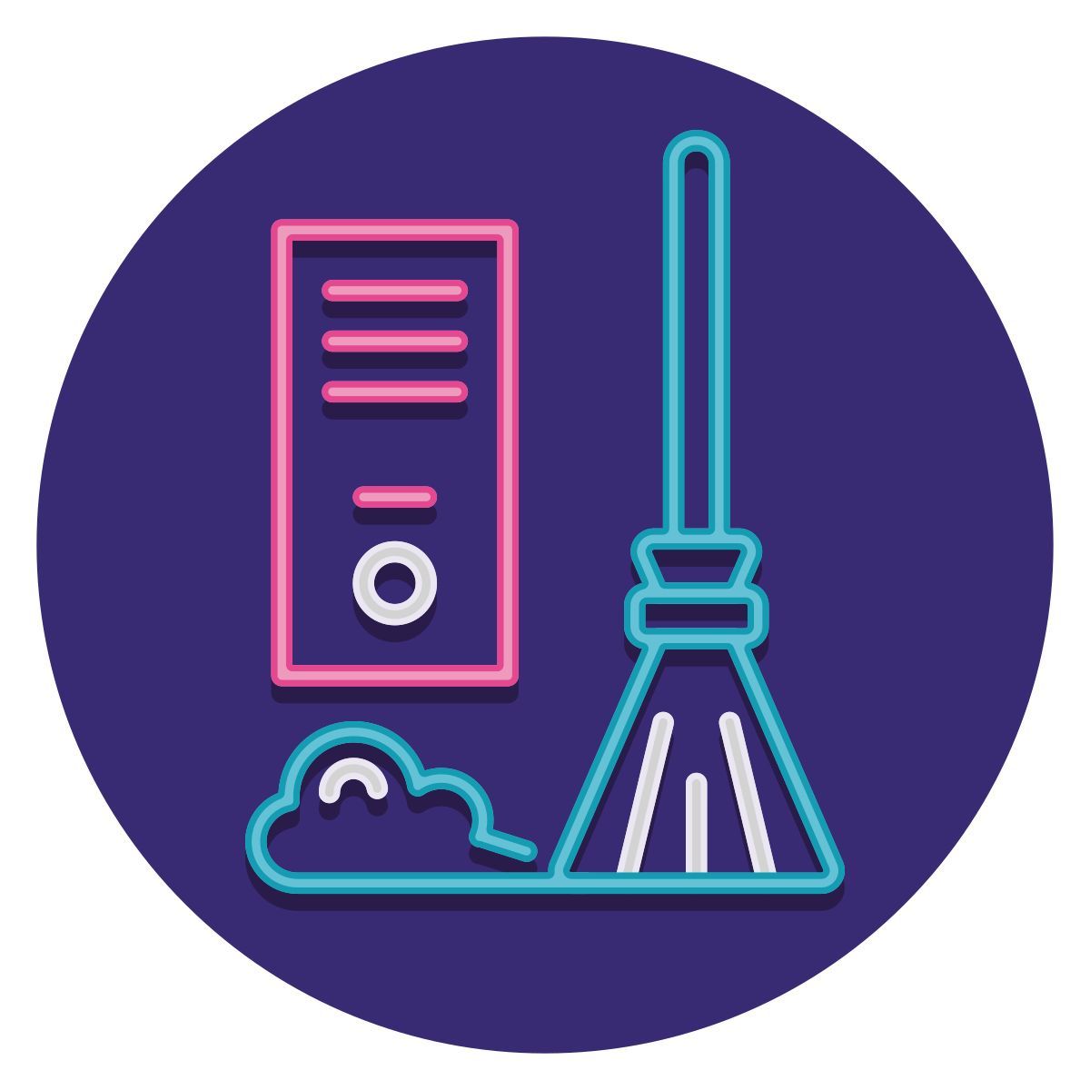 data cleaning icon