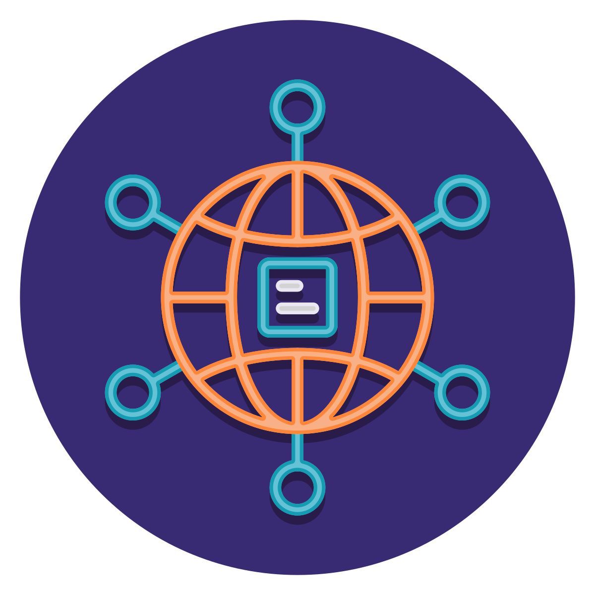 Red de datos icon