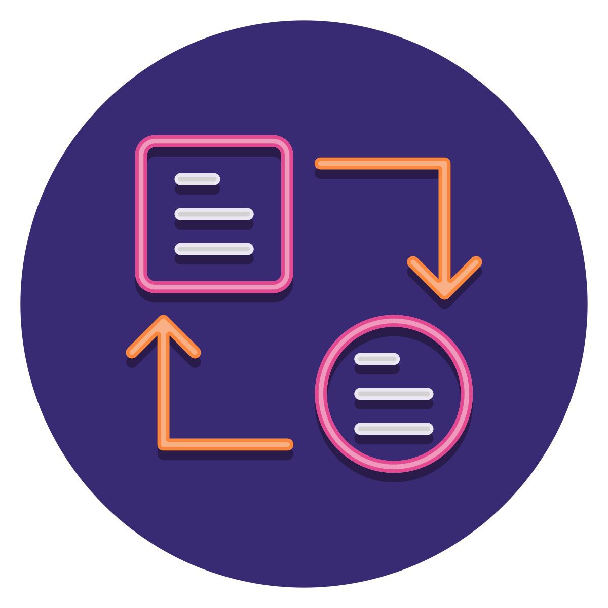 data transformation icon