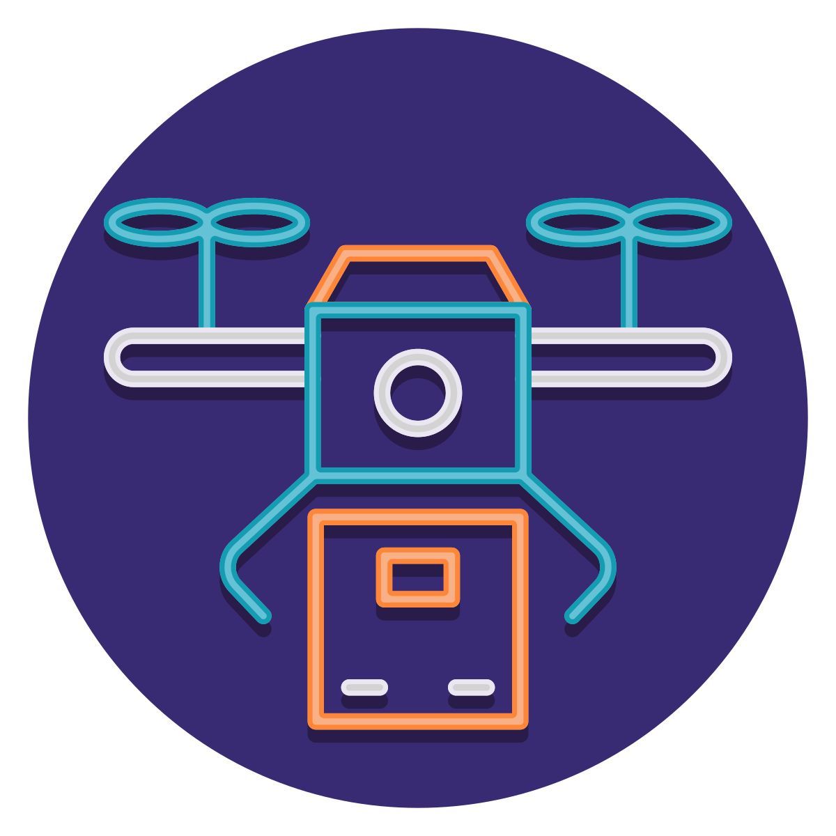 livraison par drone icon