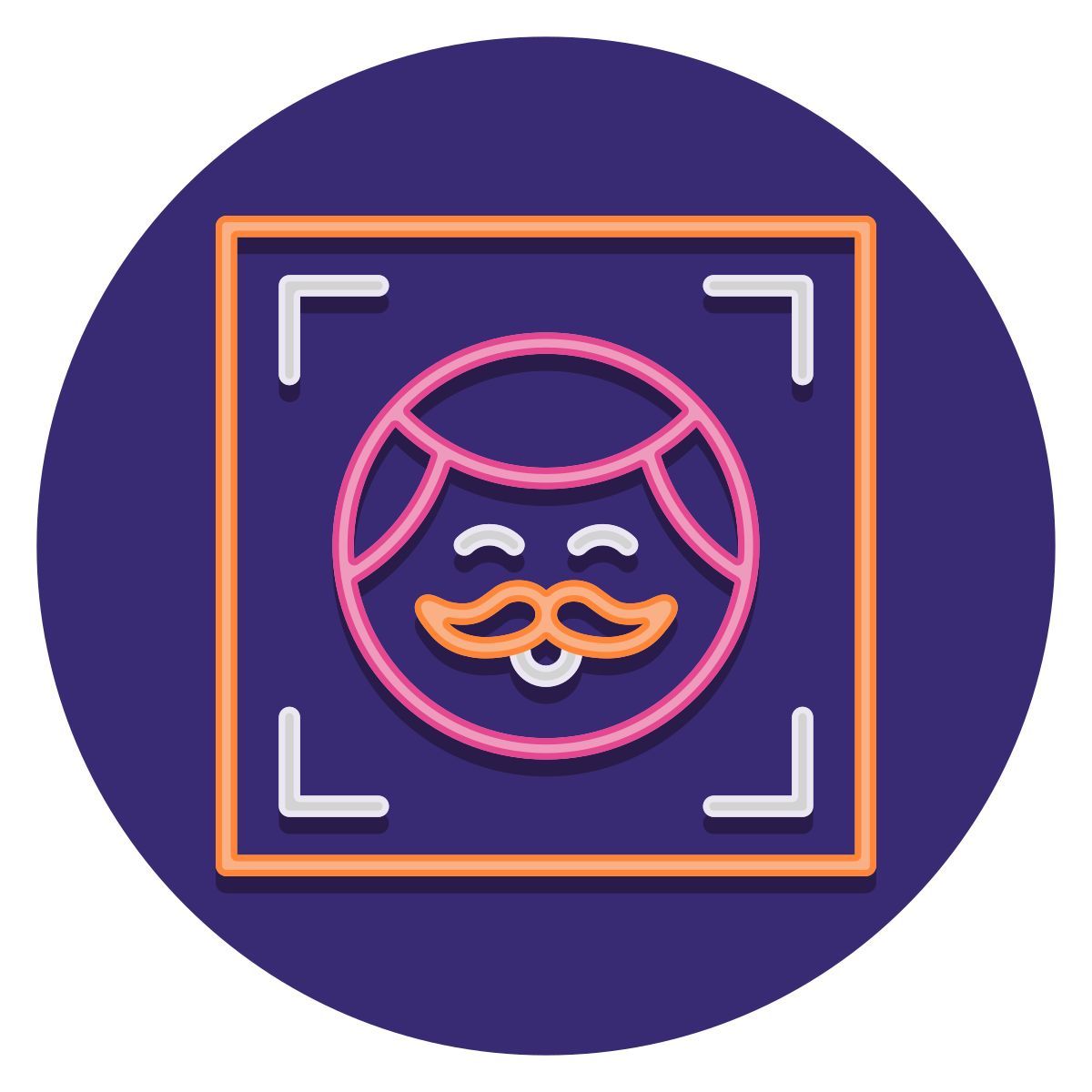 facial recognition icon