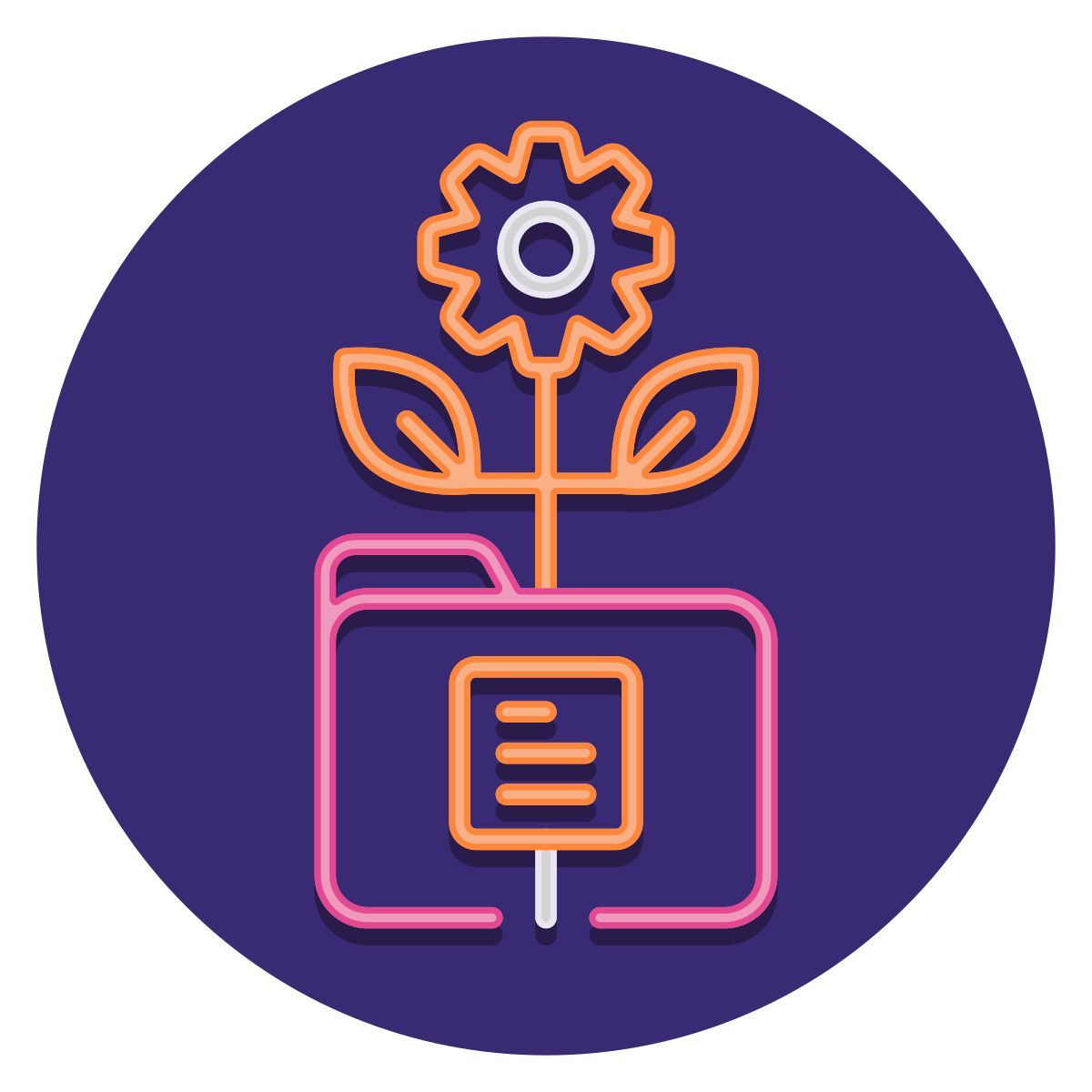 生长 icon