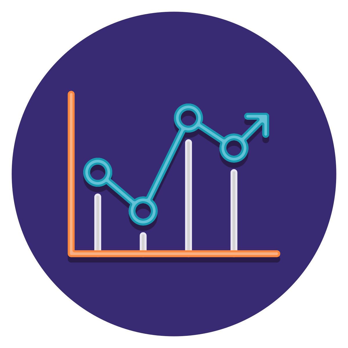 line graph icon