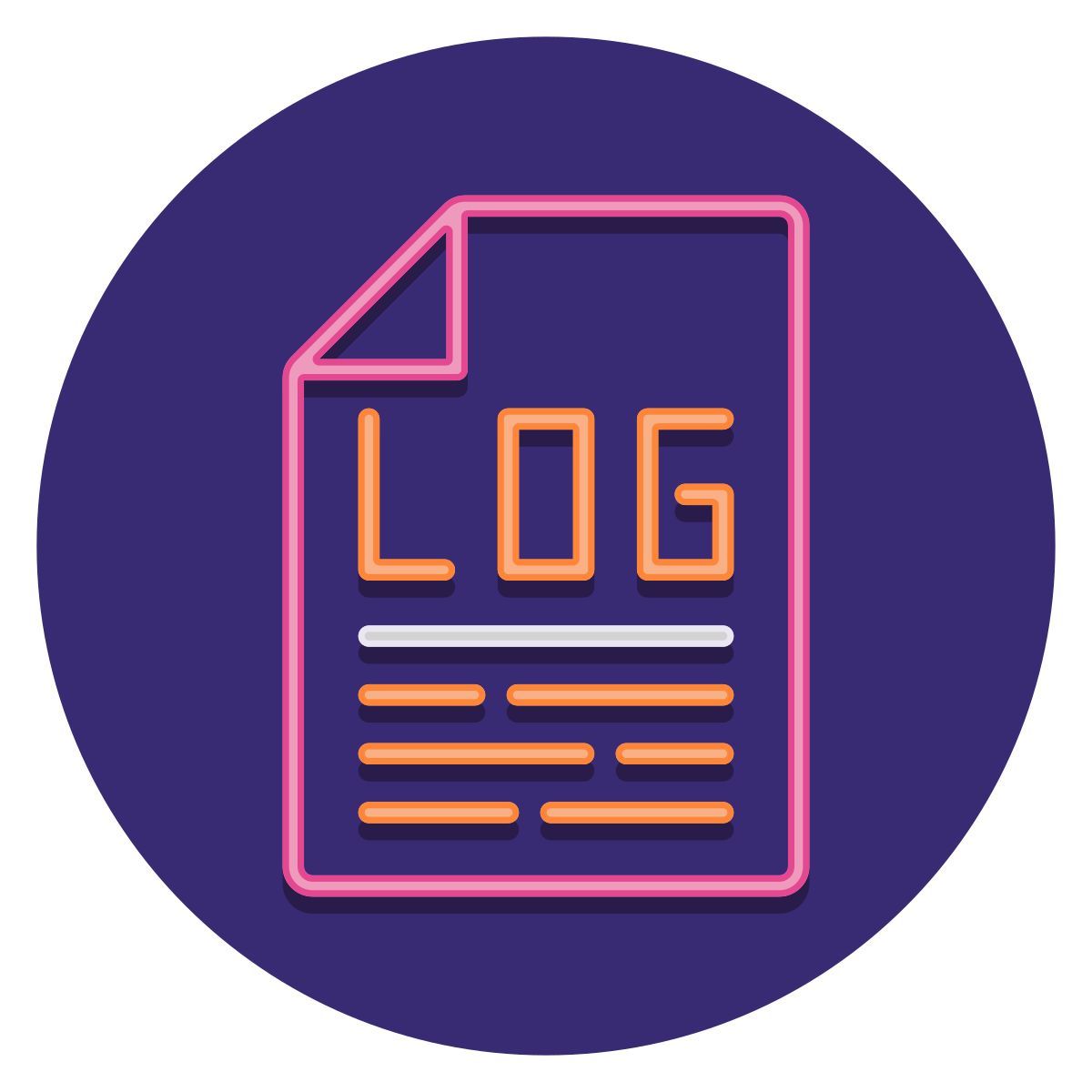 log file icon
