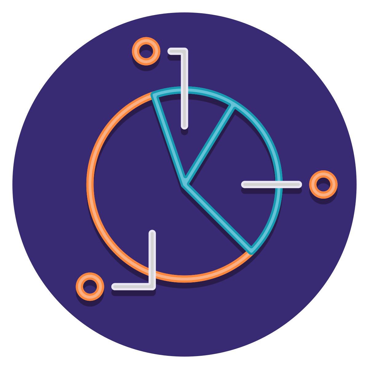 pie chart icon