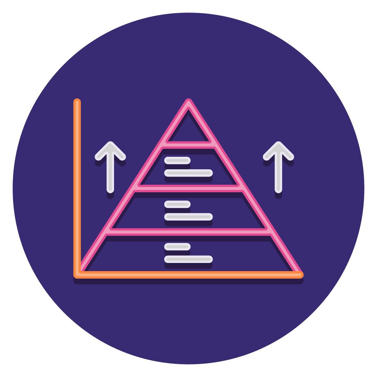 pyramide icon