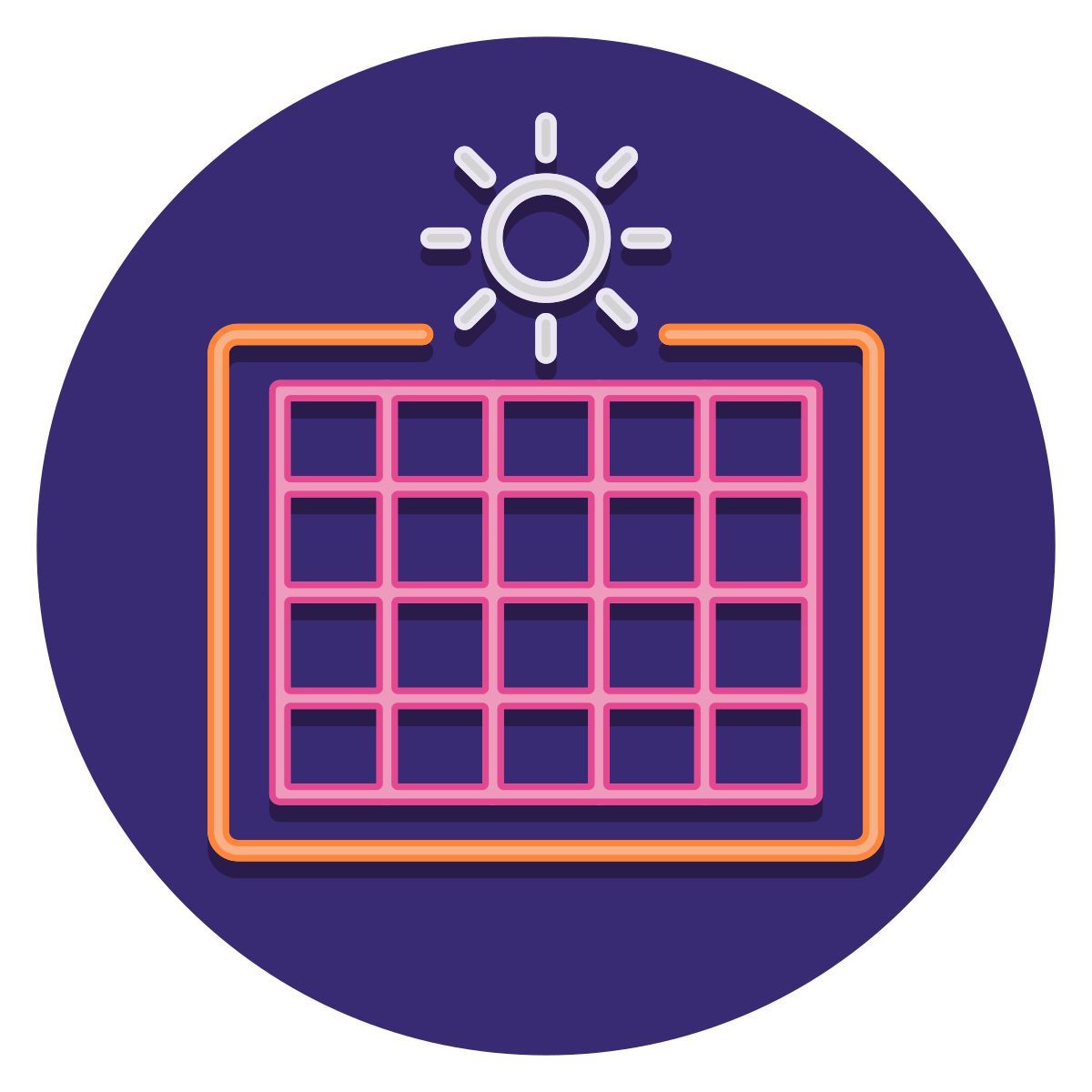 solar panel icon