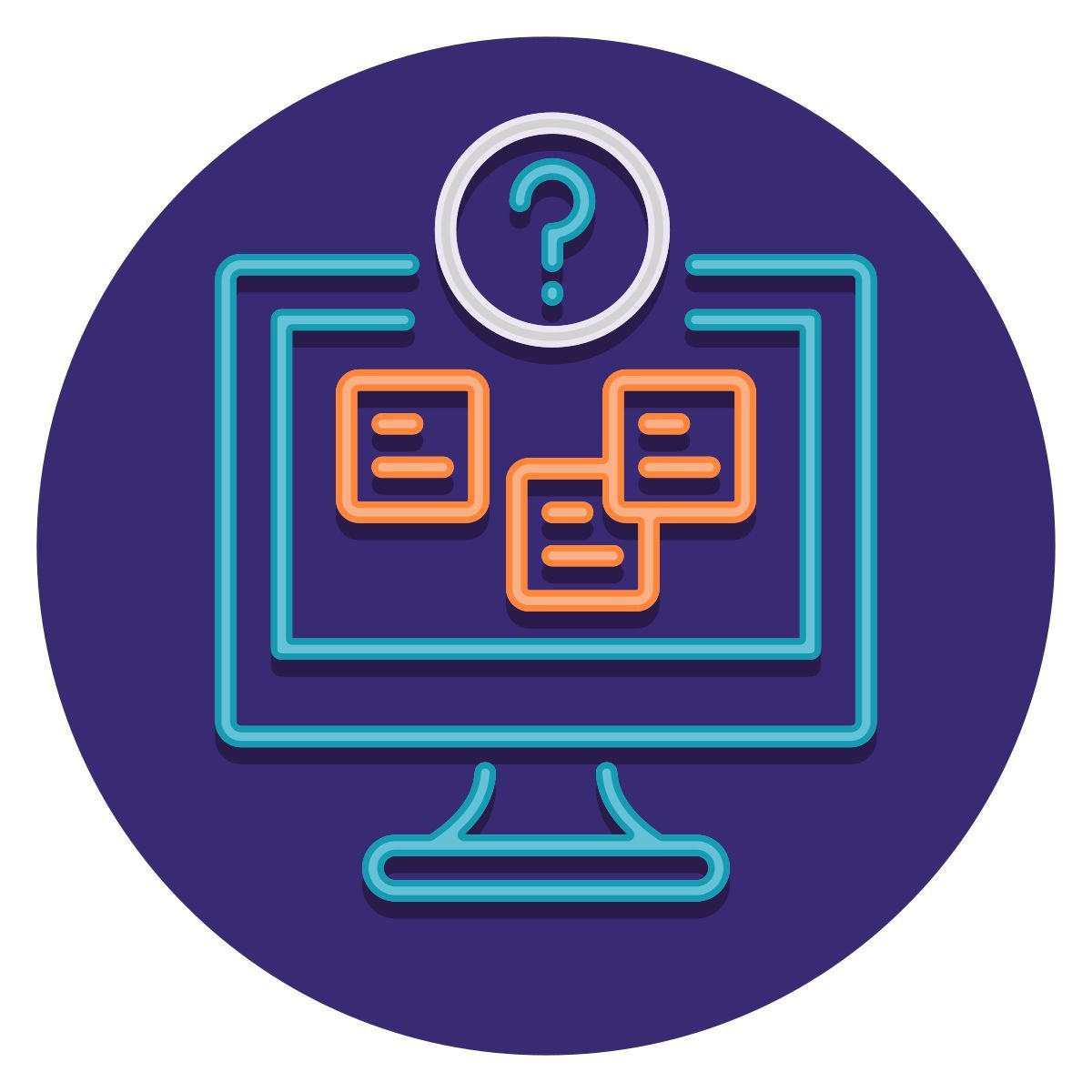 unstructured data icon