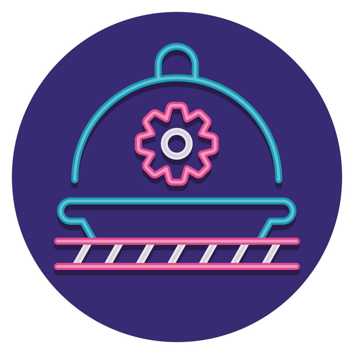 waiterless restaurant icon