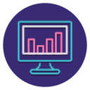 external bar-graph-data-analytics-flaticons-flat-circular-flat-icons icon