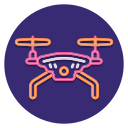 external drone-engineering-flaticons-flat-circular-flat-icons icon