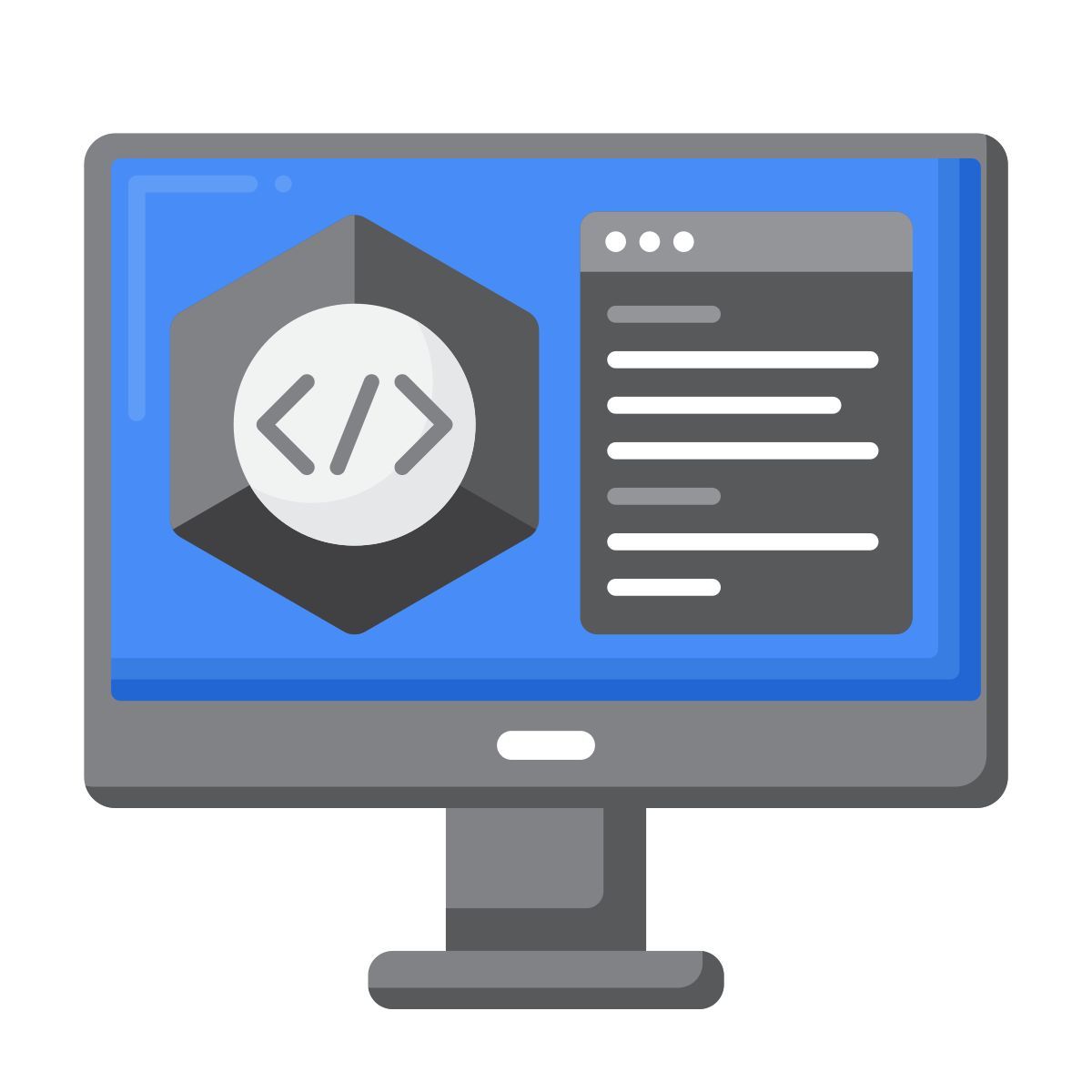 programmation 3d icon