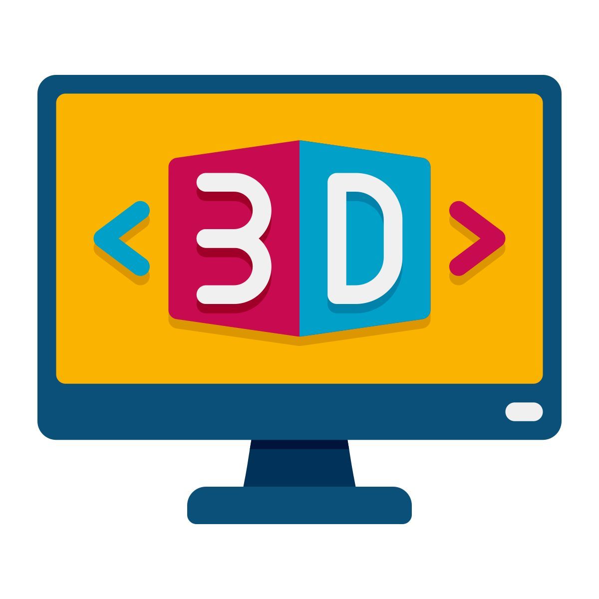3d programming icon