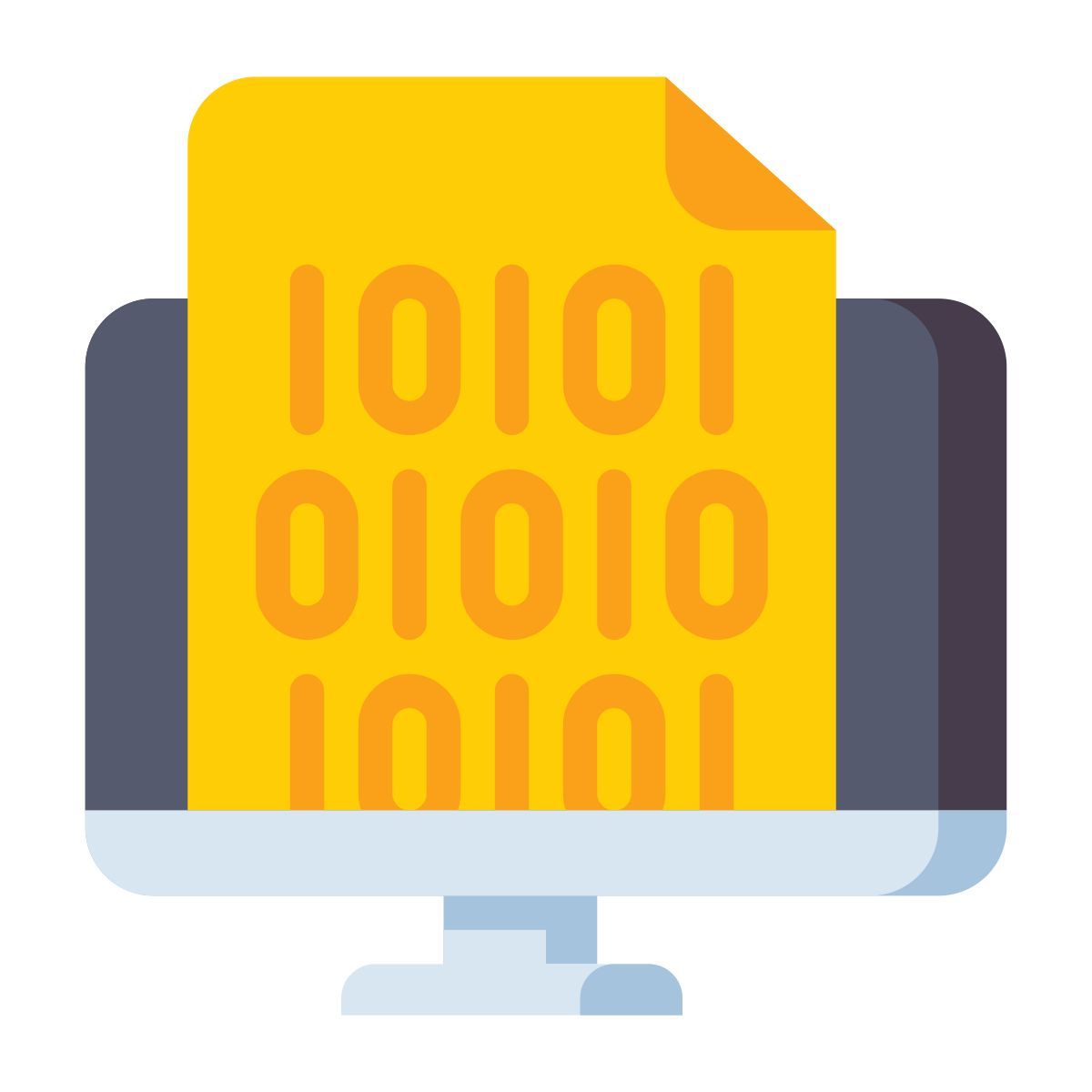binary code icon