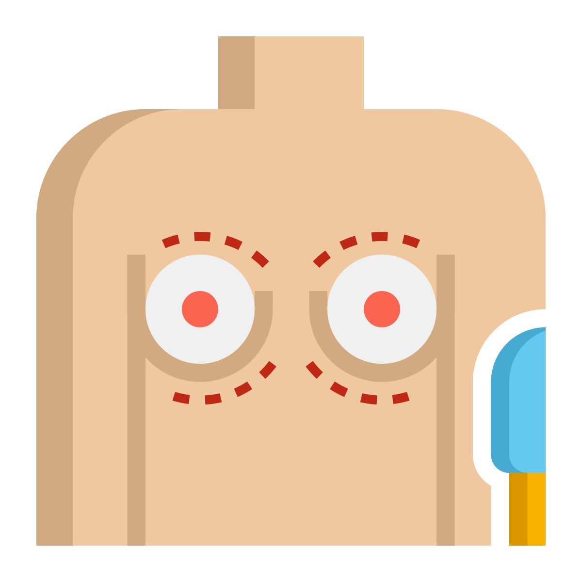 breast implant icon