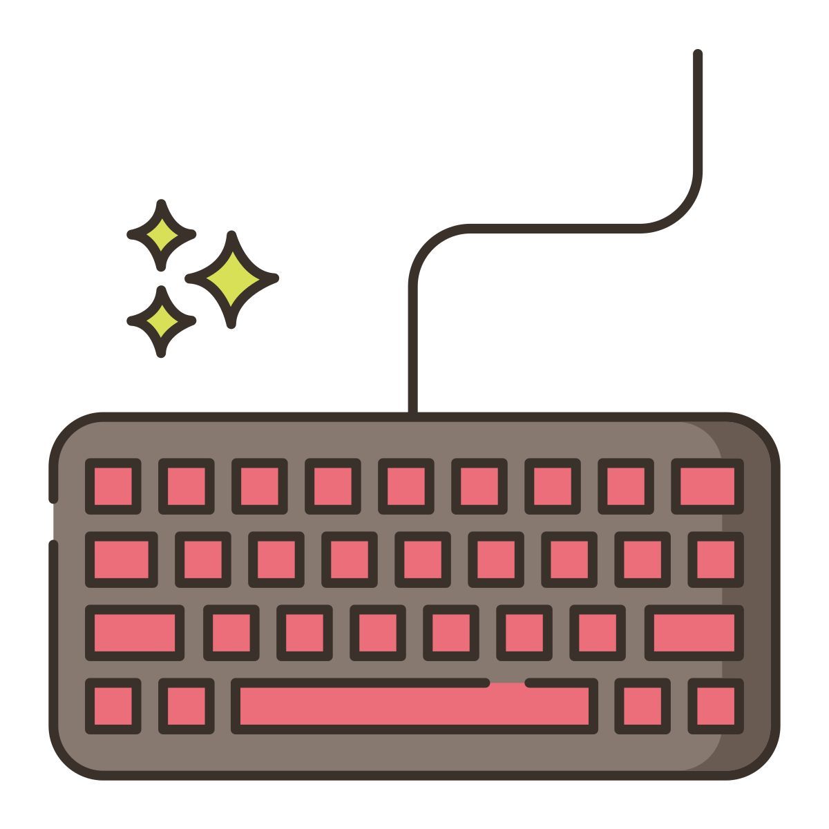 computer keyboard icon