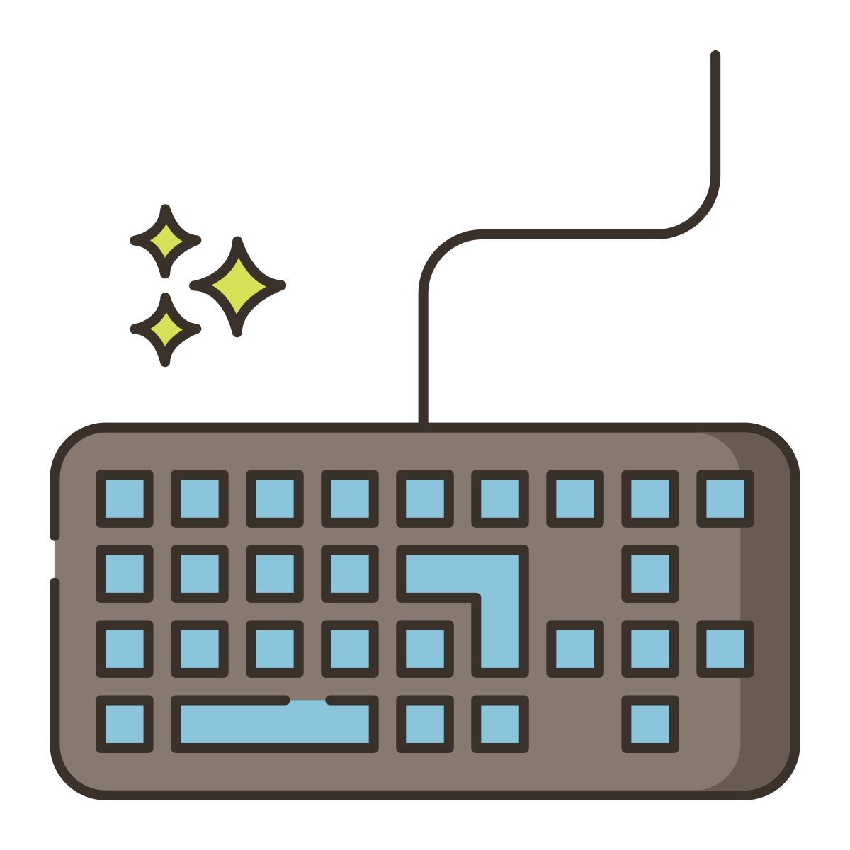 clavier d'ordinateur icon