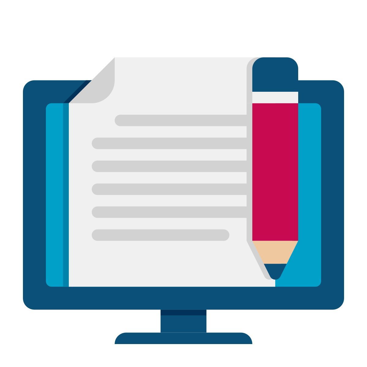 content writing icon