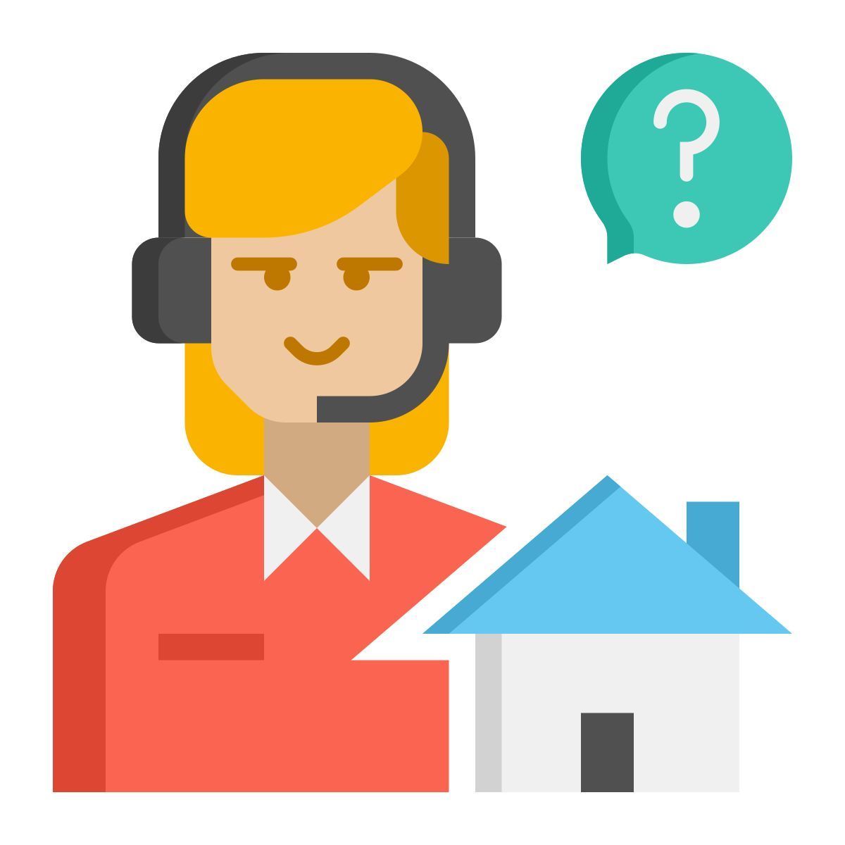 고객 서비스 담당자 icon