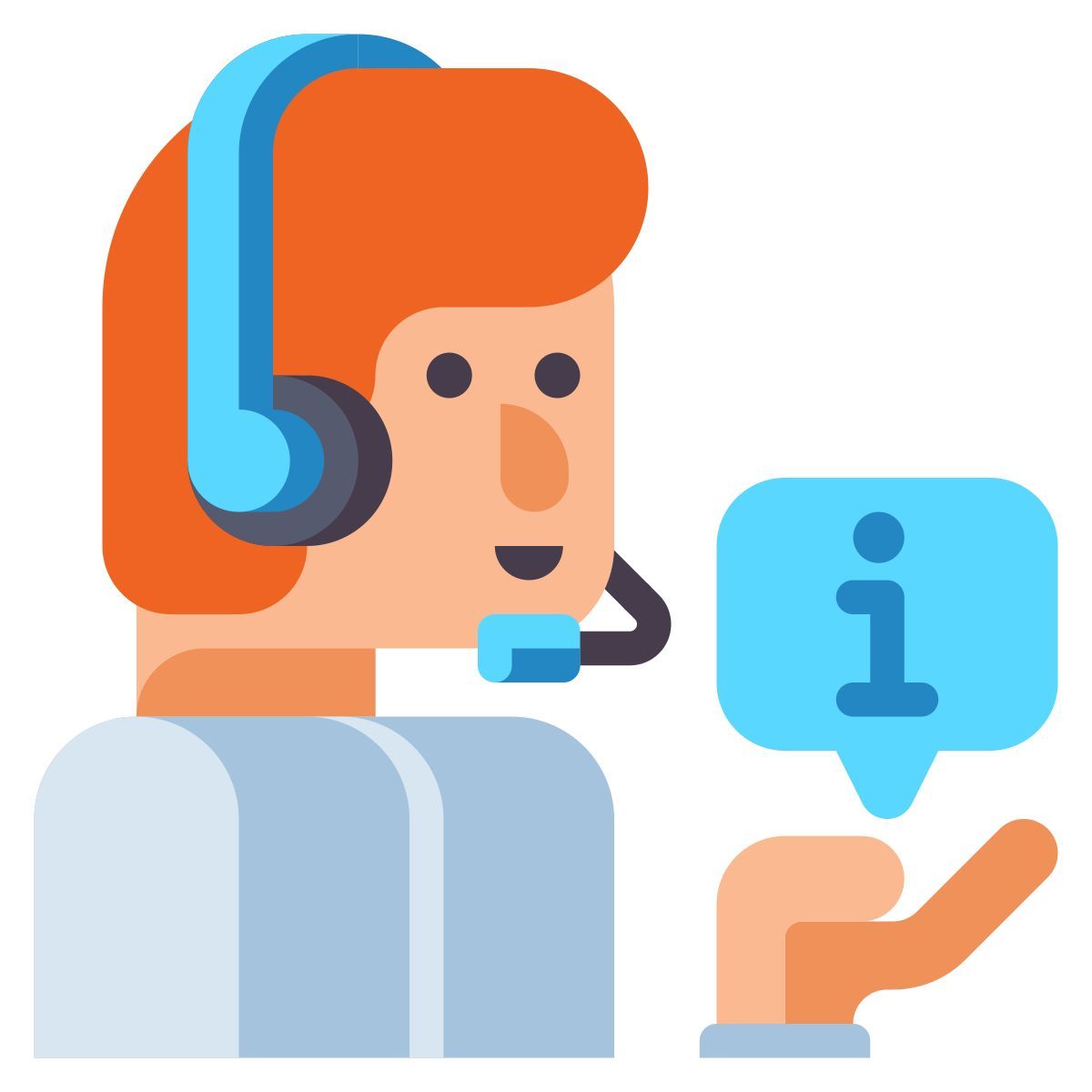 고객 서비스 담당자 icon