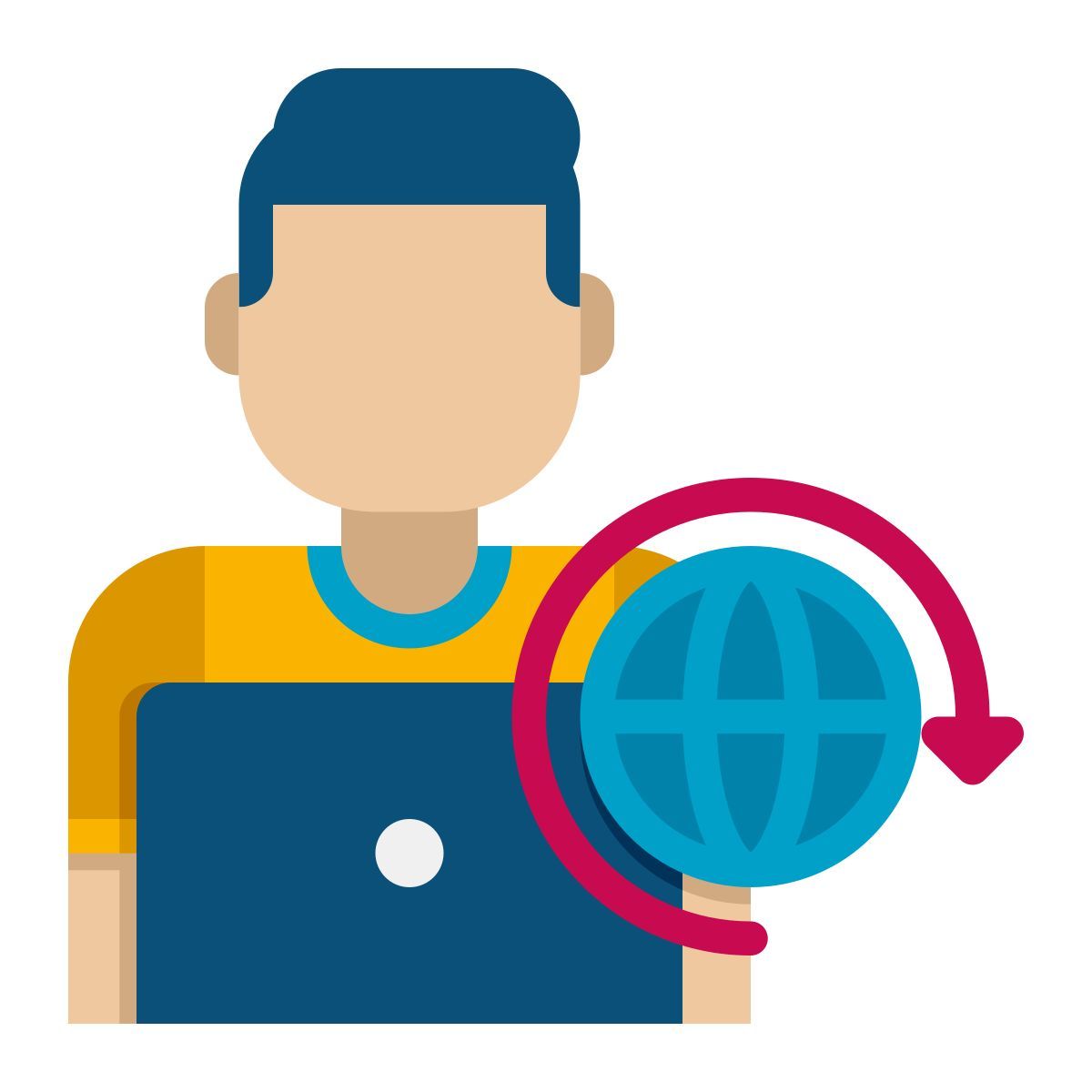 nómada digital icon