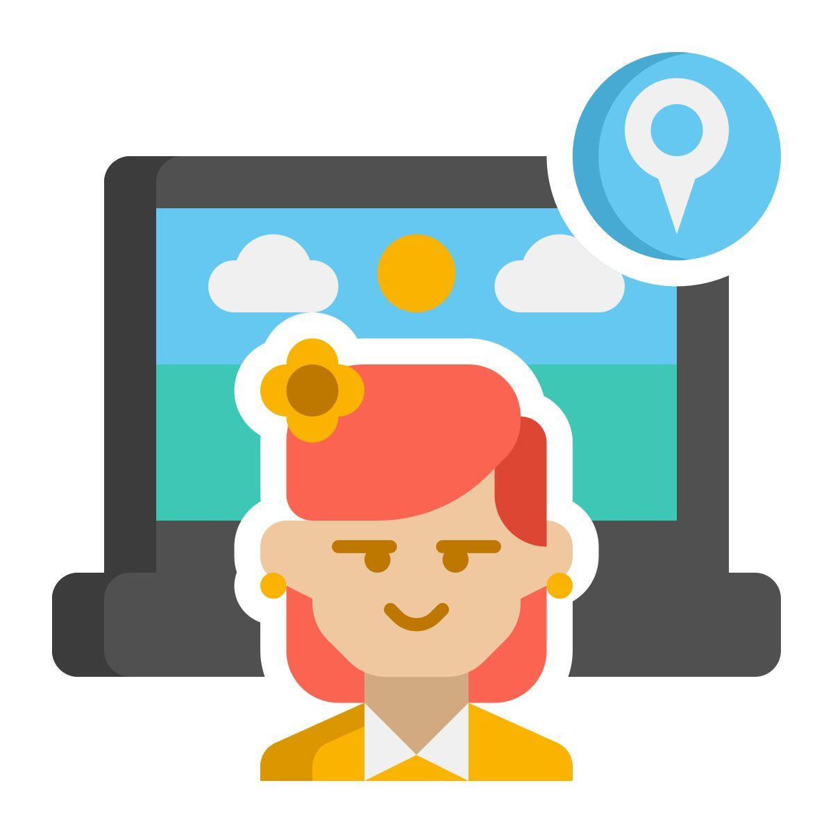 nómada digital icon