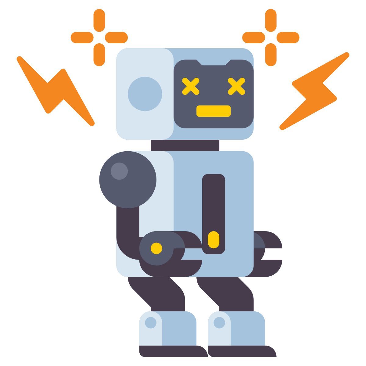 어지러운 로봇 icon