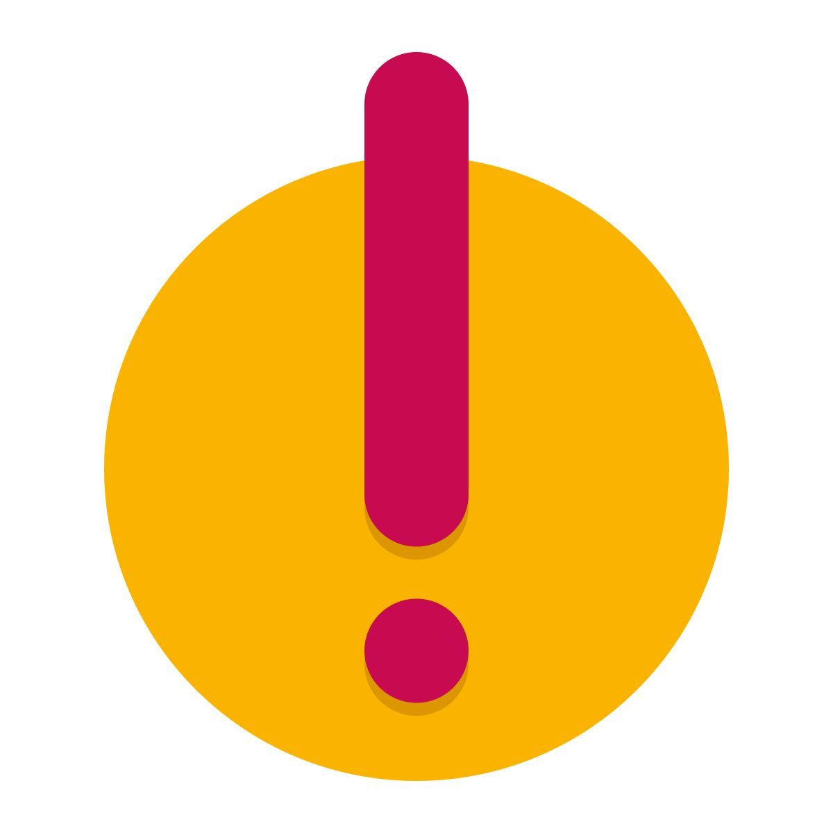 exclamation mark icon