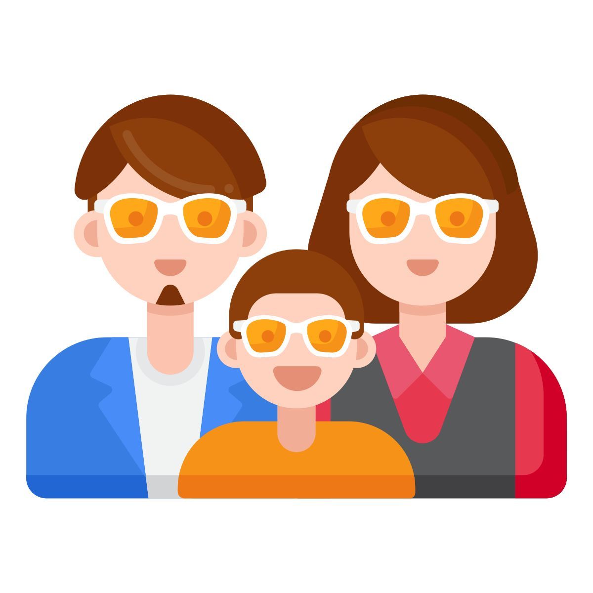 famiglia uomo donna icon