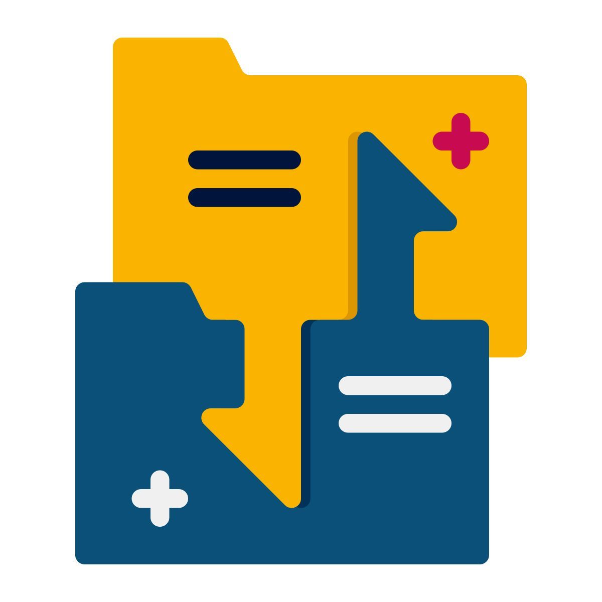 file organizing icon