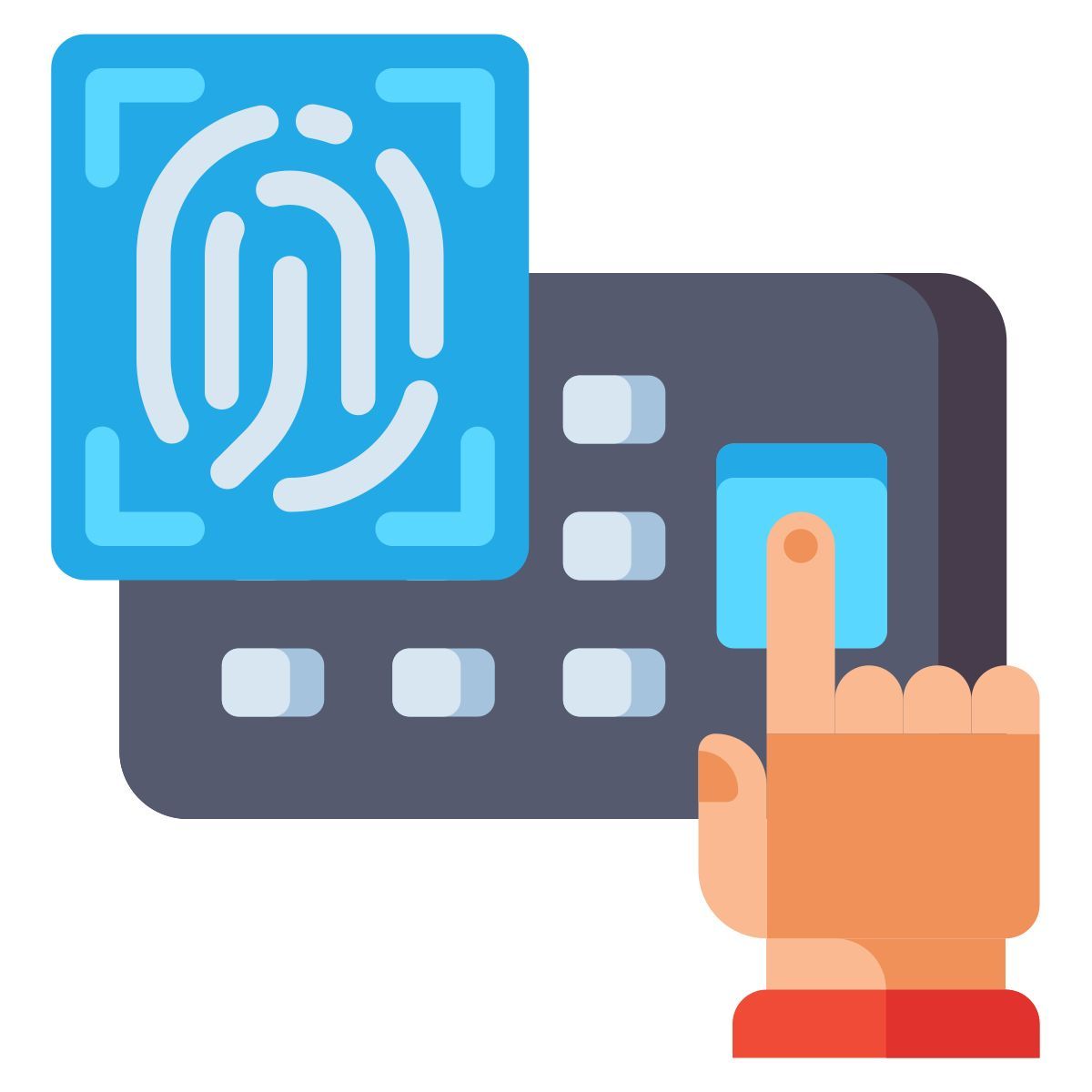 fingerprint icon