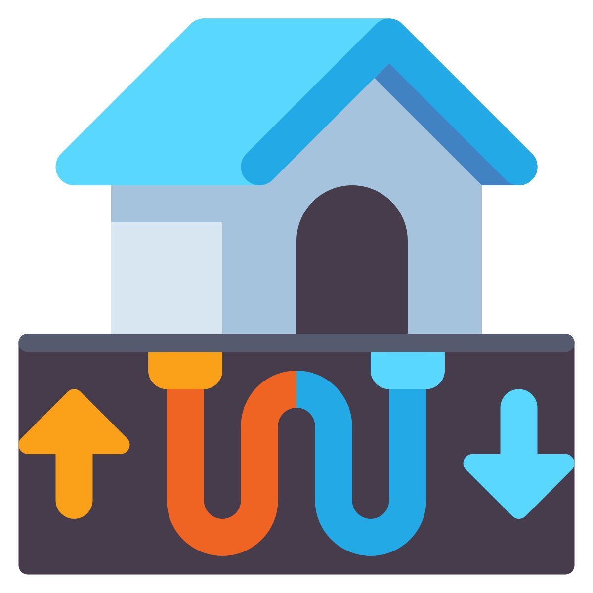geothermal energy icon