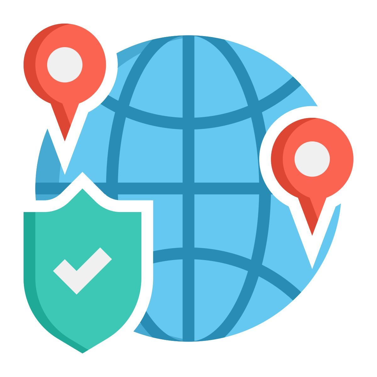 global connection icon