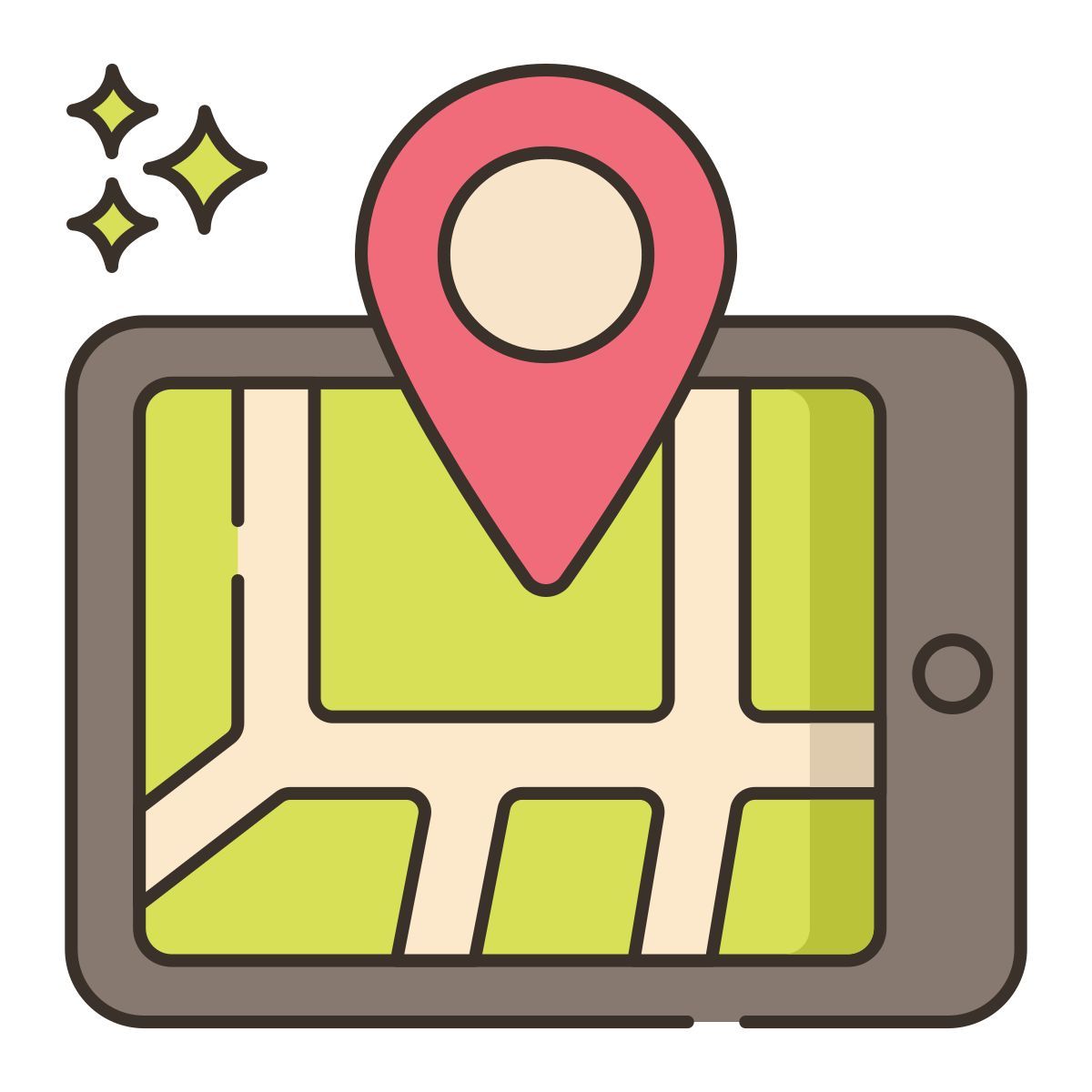 gps navigation icon