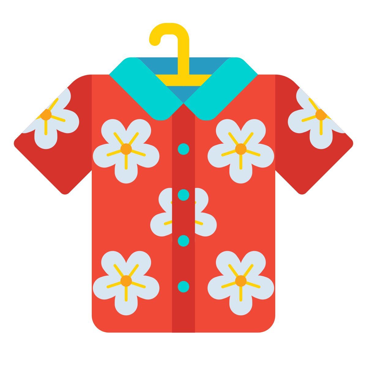 hawaiian shirt icon