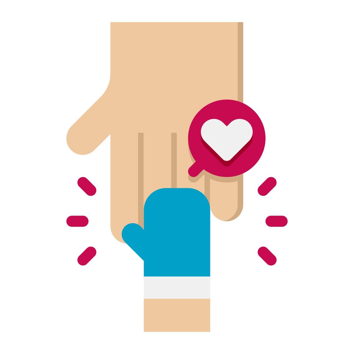 holding hands icon