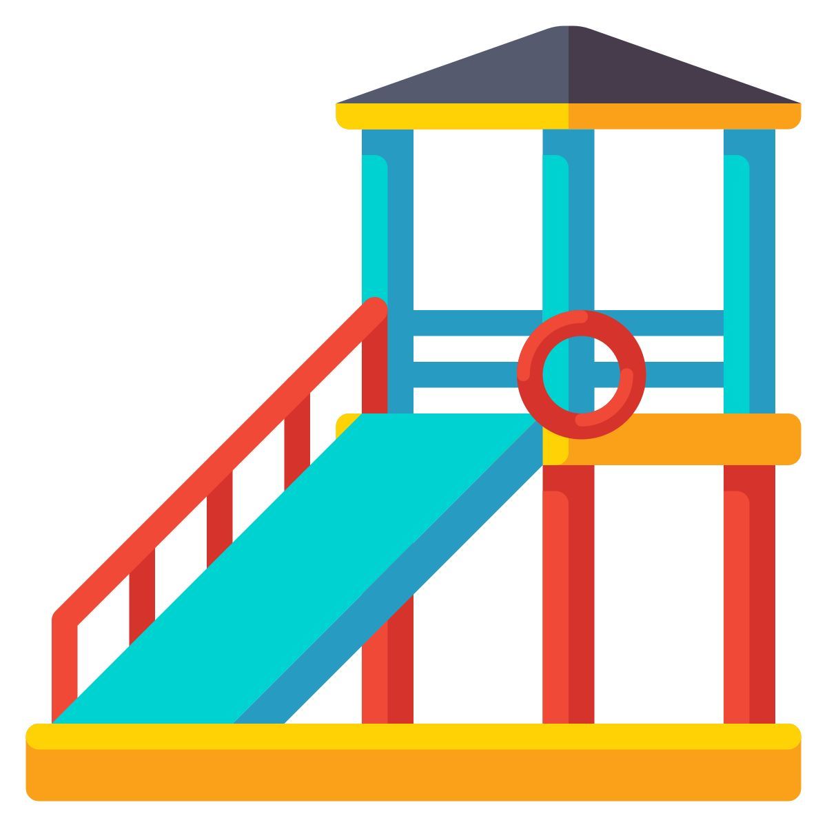 lifeguard tower icon