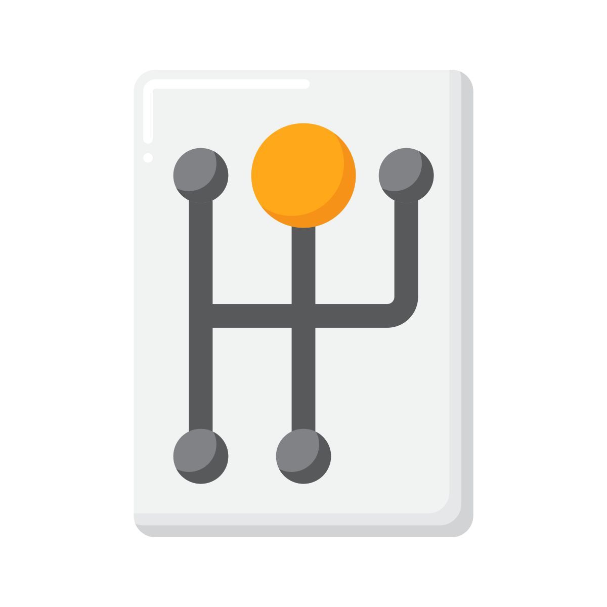 transmisión manual icon